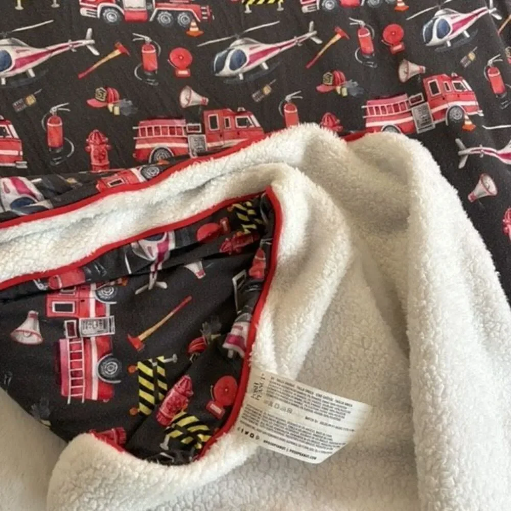 Posh Peanut Firefighter Luxe Plush Patoo